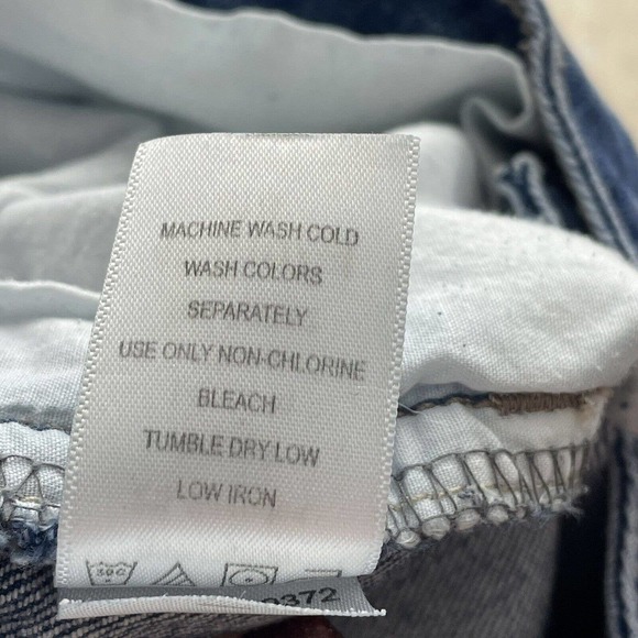 Ellos Women’s Plus Size‎ 18 Frayed Destructed Stretch Ankle Cropped Jeans - Picture 4 of 12